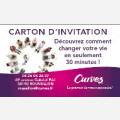 Curves - CARTON D'INVITATION