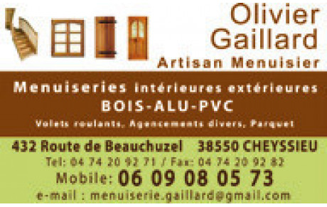 Menuiseries Gaillard Olivier